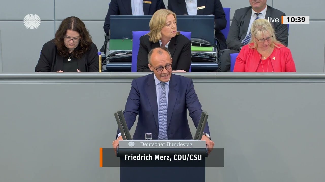 #Merzrede am 07.07.2023 im Deutschen Bundestag